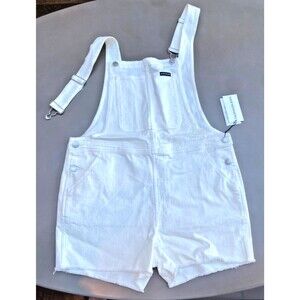 Easter Sale! Calvin Klein Overall Short White Cut-Off , size 28 NEW! Small